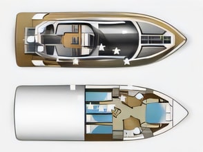 Galeon 430 Skydeck yacht photo for charter in Croatia
