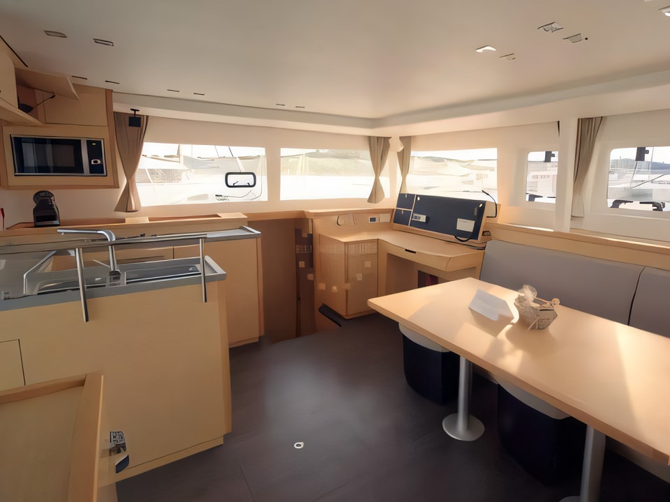 Lagoon 450F catamaran for charter in Split, Croatia