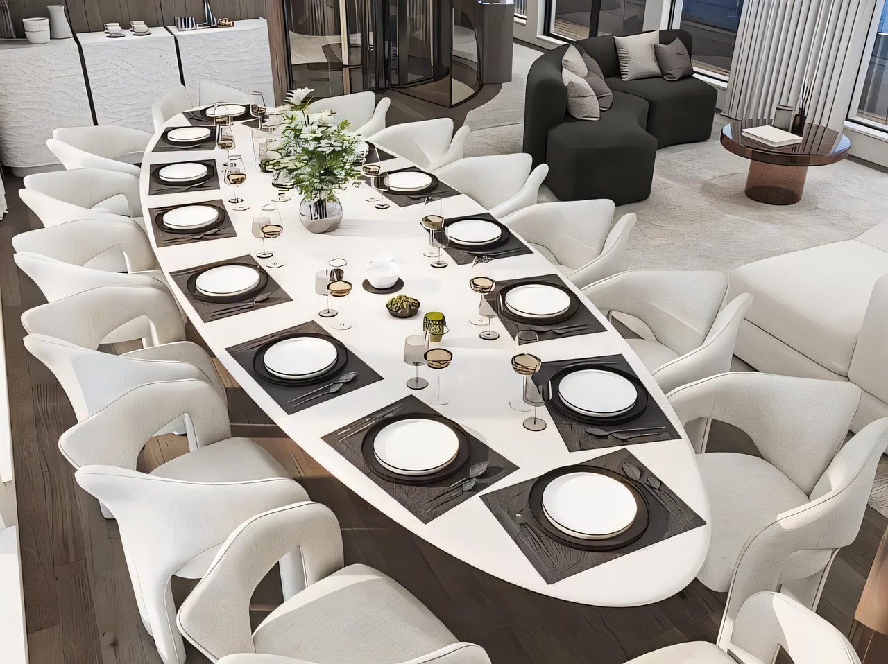 Interior of Luxury Motor Yacht motoryacht with 6 cabins Croatia yacht charter