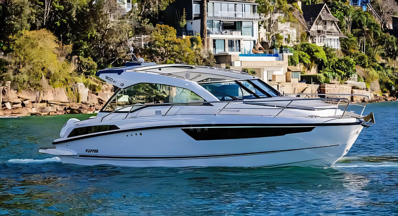 Exterior overview of Flipper 900 ST motor boat for charter from Sukosan Marina Dalmacija in the Kornati sailing area Croatia
