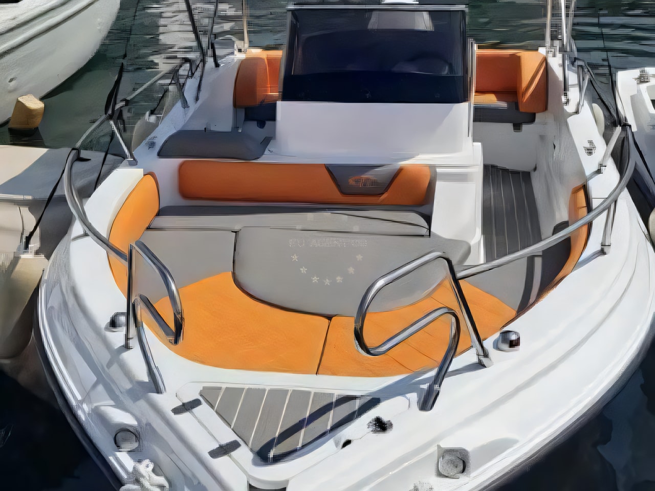 Layout of Rancraft RM19 motor boat with 0 cabins Croatia yacht charter