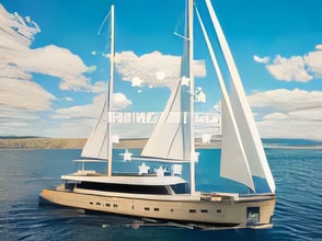 Luxury Motor Sailer M yacht for charter in Split, Croatia