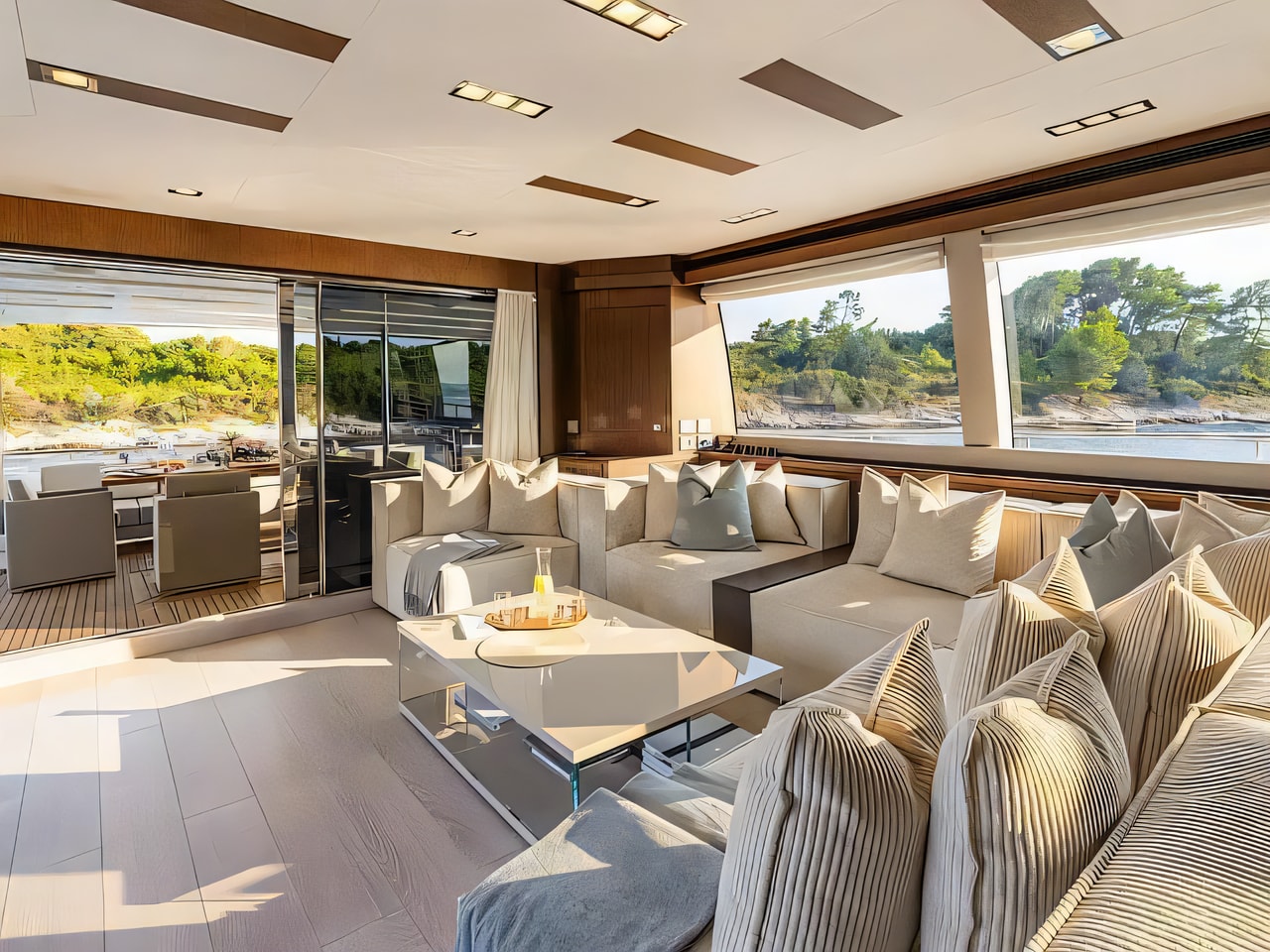 Layout of Motoryacht P motoryacht with 6 cabins Croatia yacht charter