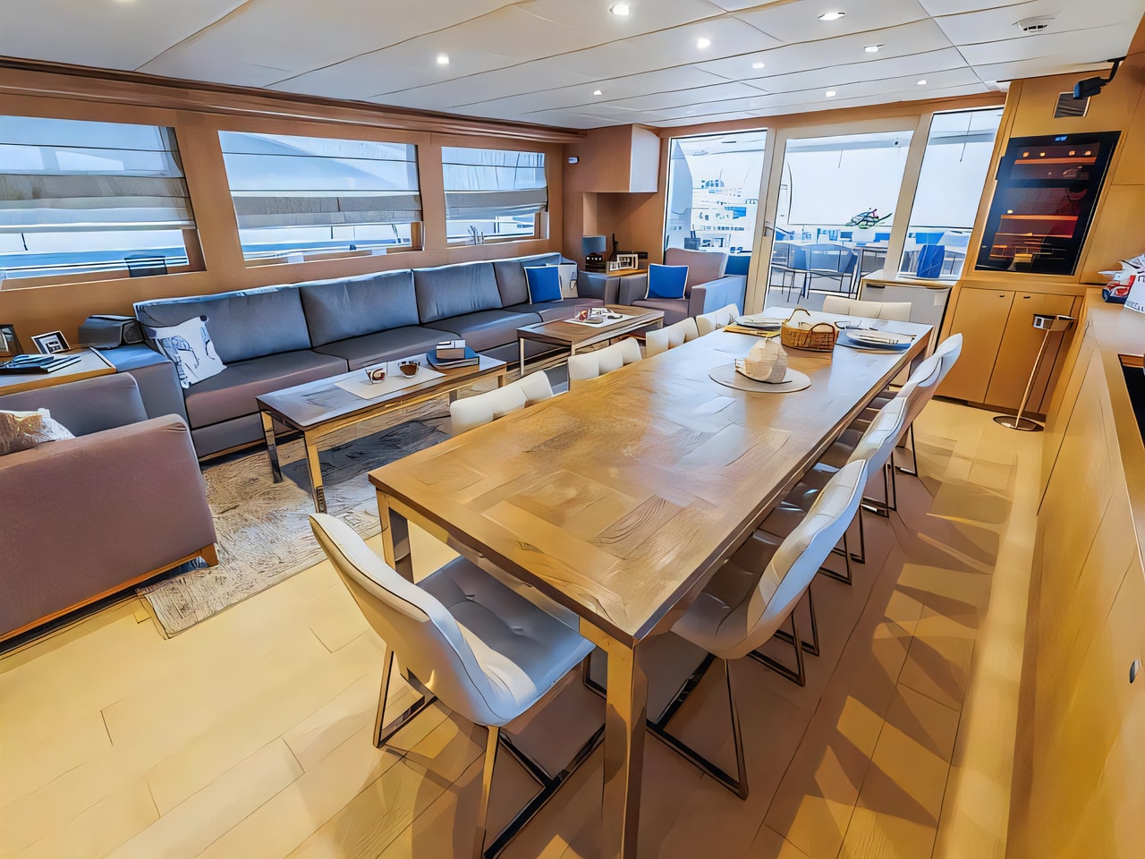 Motoryacht G yacht layout 5 cabins Croatia charter