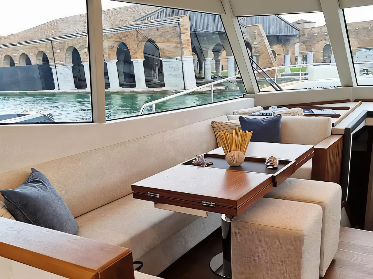 Monachus 70 Fly yacht layout 4 cabins Croatia charter