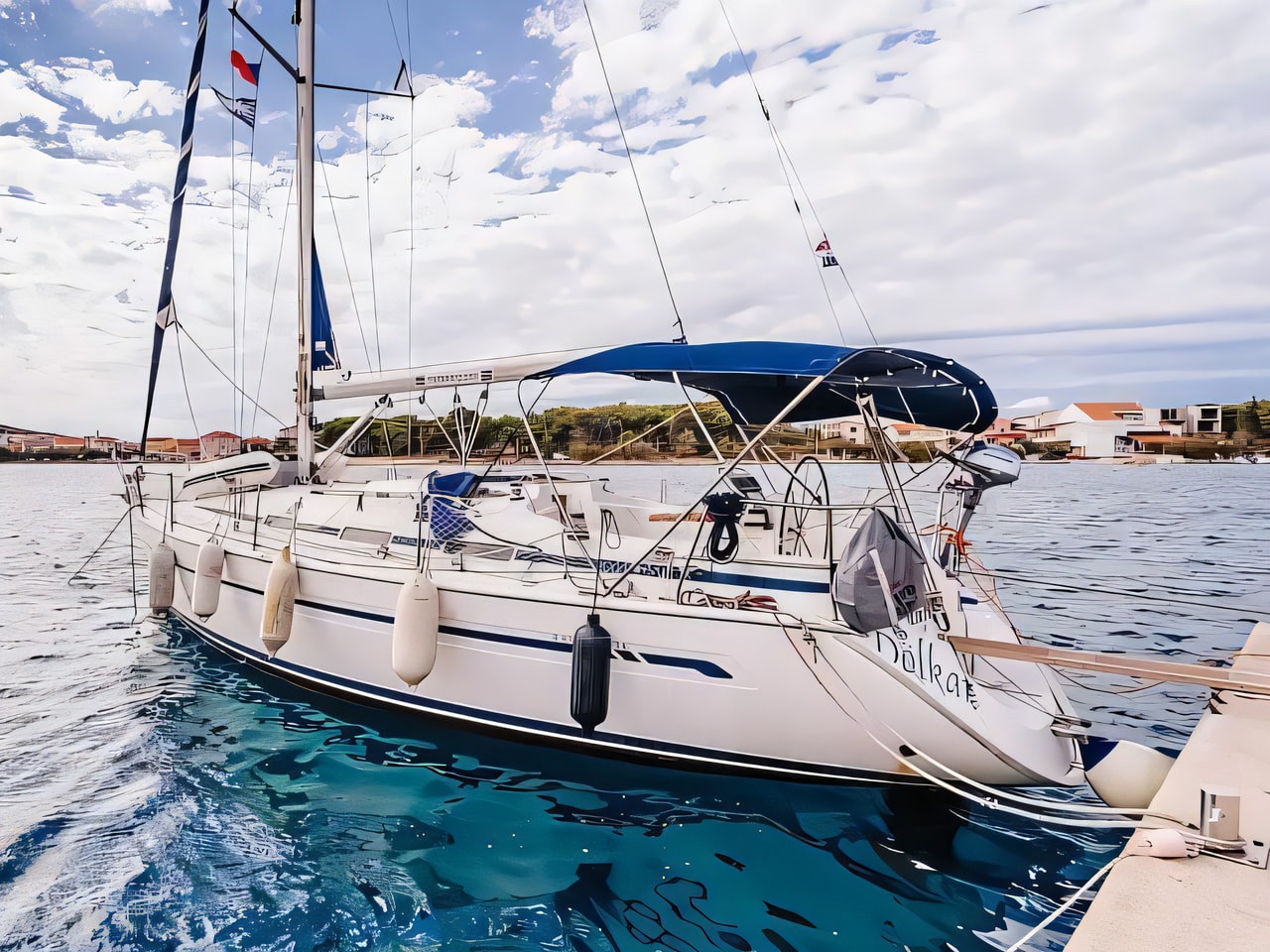Bavaria Cruiser 36 sailing yacht for charter from Murter / Marina Betina Sibenik sailing area Croatia
