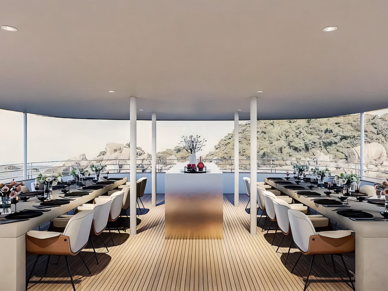 Layout of Motoryacht Premier motoryacht with 1 cabins Croatia yacht charter