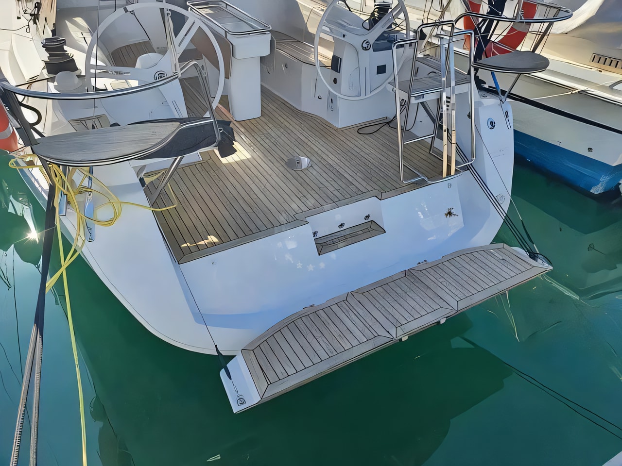 Elan Impression 40 (2017.) sailing yacht for charter from Baska Voda / Luka Baska Voda Split sailing area Croatia