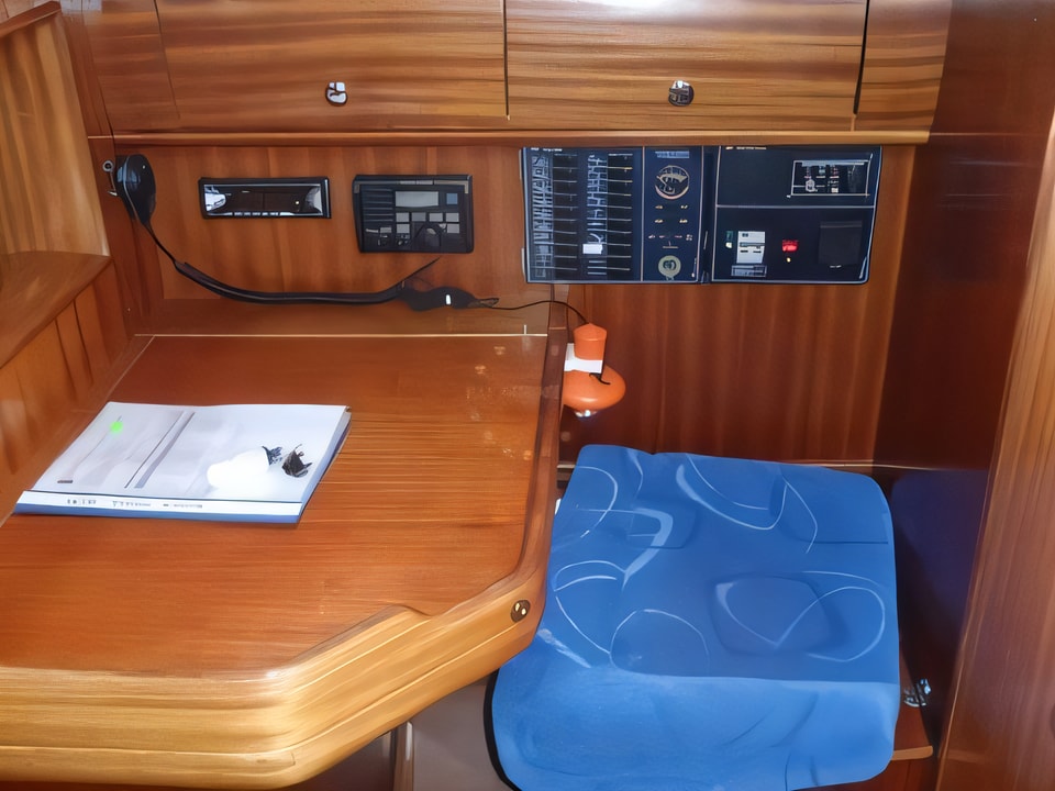 Interior of Bavaria 36 Cruiser sail boat with 3 cabins Croatia yacht charter
