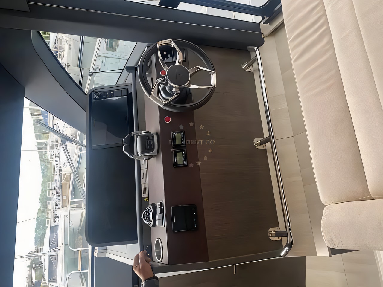Sealine F430 yacht layout 3 cabins Croatia charter