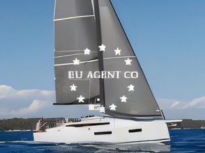 Exterior overview of Sun Odyssey 350 sail boat for charter from Adriatic Croatia