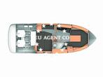 Interior of Bavaria S30 motor boat with 1 cabins Croatia yacht charter