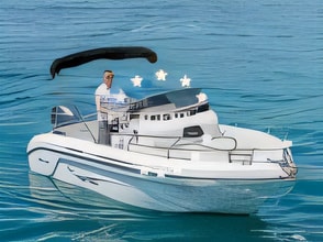 Shadow 22 motor boat for charter from Trogir / Park Zudika Split sailing area Croatia