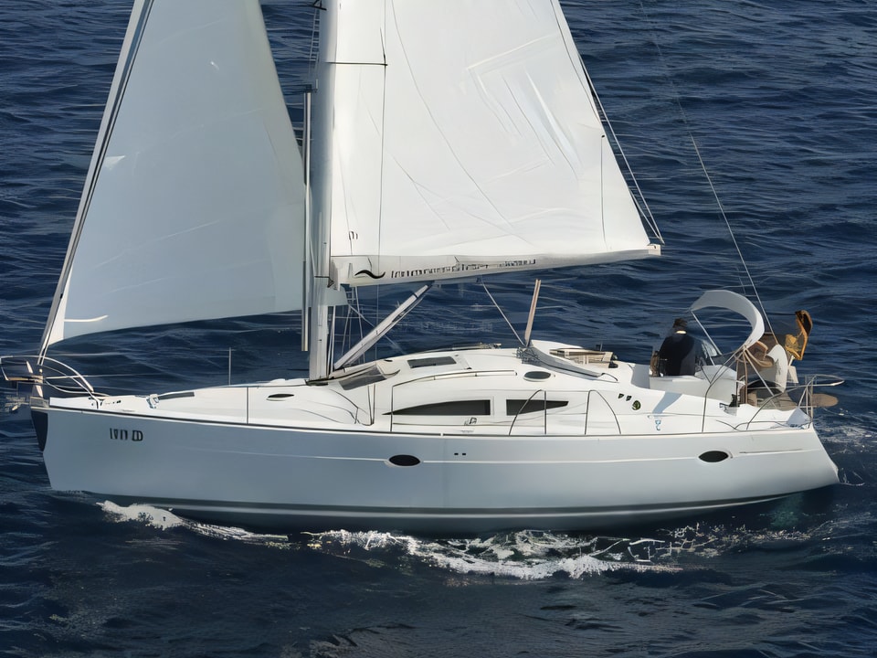 Elan 384 Impression sailing yacht for charter from Biograd / Marina Kornati Zadar sailing area Croatia