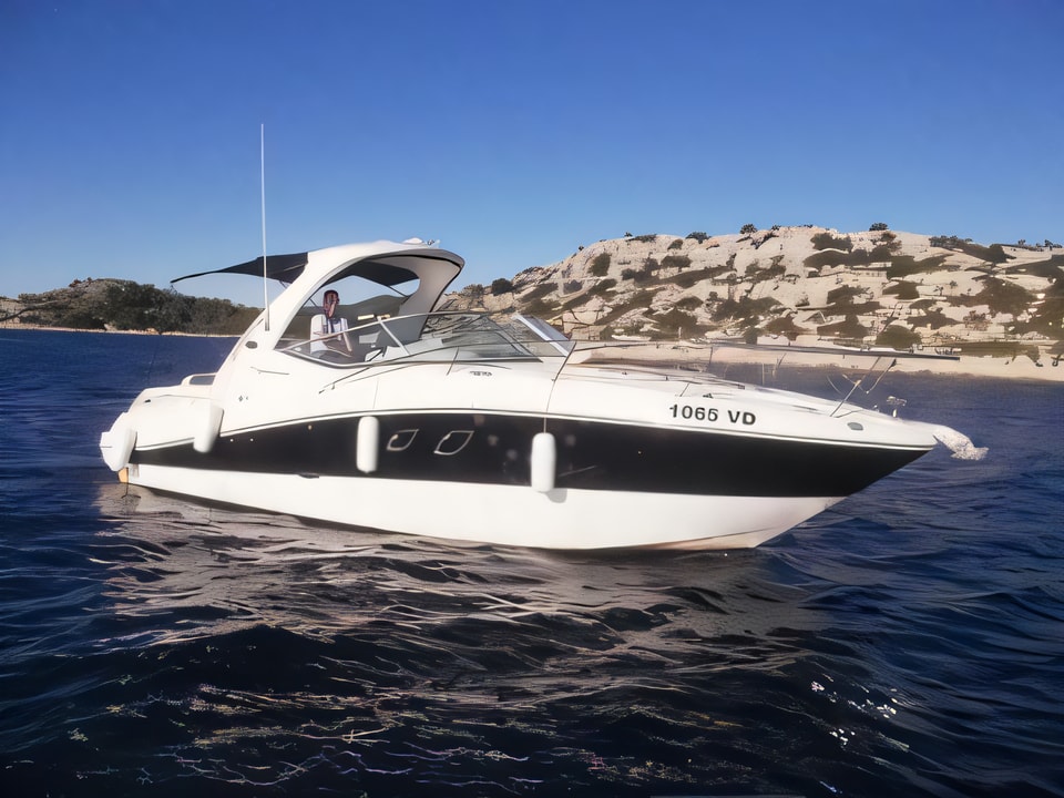 Sea Ray 335 Sundancer yacht charter in Tribunj, Sibenik, Croatia