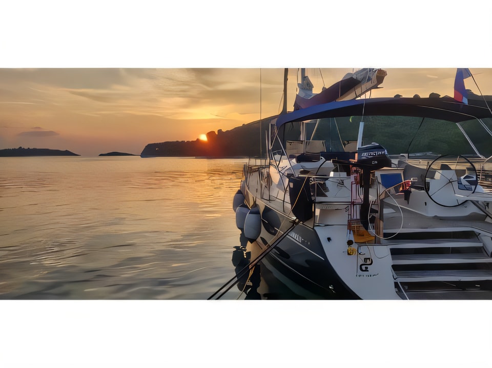 Interior of Elan Impression 514 sail boat with 5 cabins Croatia yacht charter