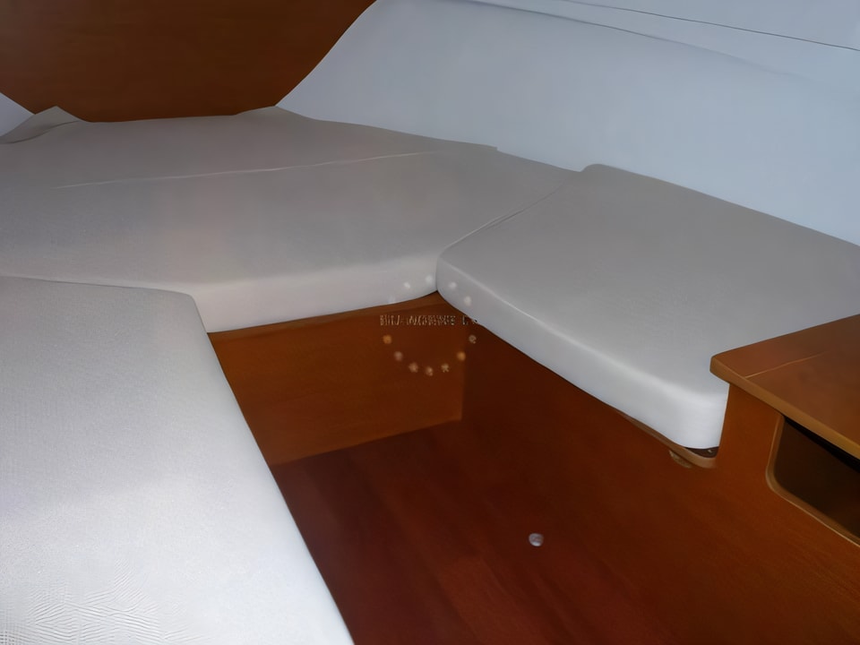 Interior of Jeanneau Cap Camarat 6.5 WA S2 motor boat with 1 cabins Croatia yacht charter