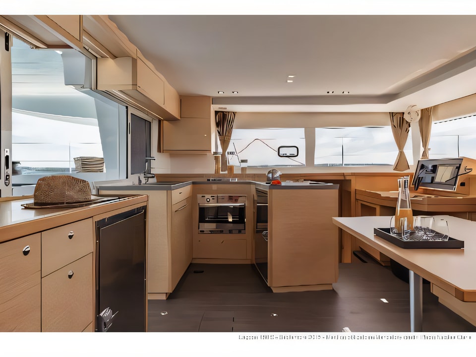 Lagoon 450F catamaran for charter in Split, Croatia