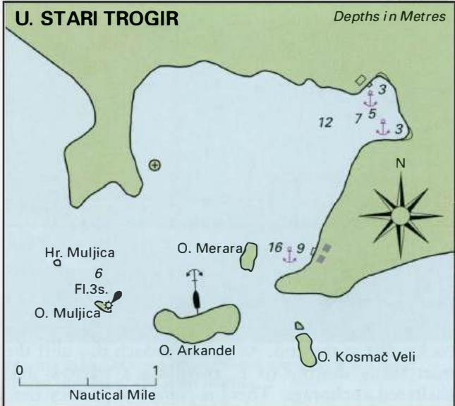 Uvala Stari Trogir Adriatic Pilot image