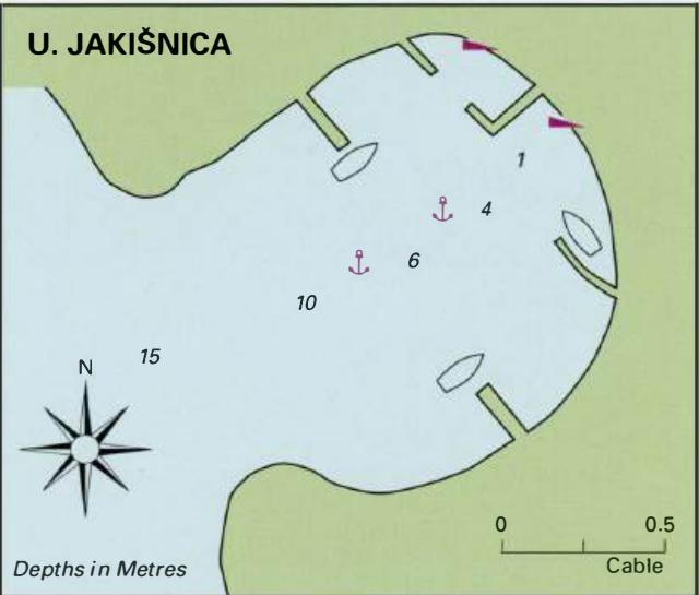 Uvala Jakisnica Adriatic Pilot image